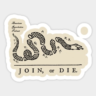 Join or Die - ARP Sticker